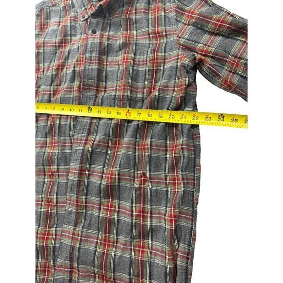 L.L. BEAN‎ FLANNEL BUTTON UP SHIRT SIZE L TALL | G1 - Picture 4 of 5